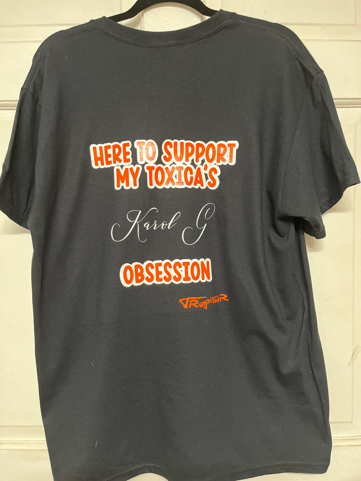 Papacito “Tóxica Support Crew” Concert Tee | Front & Back Graphic Shirt